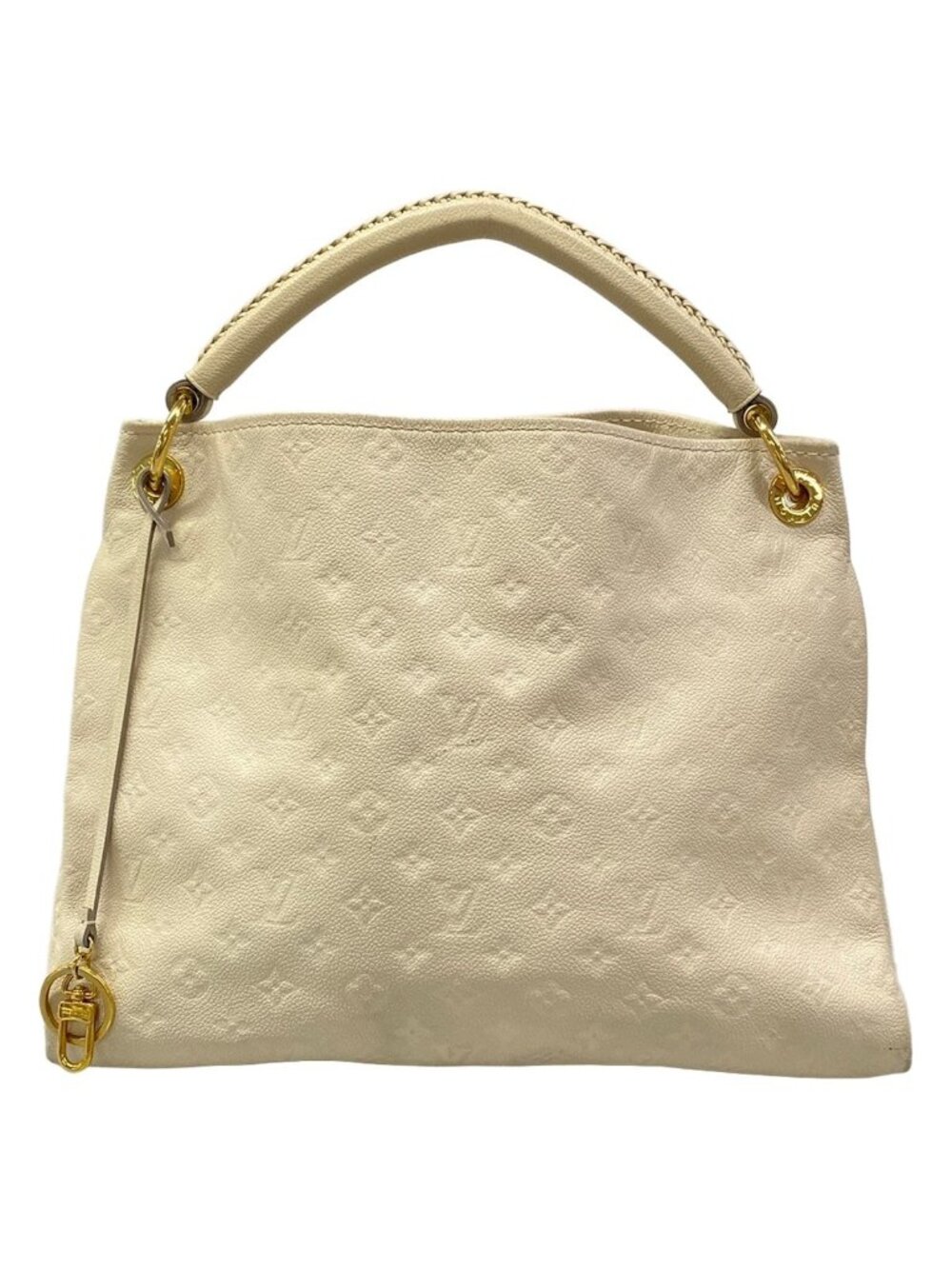 Louis Vuitton Handbag Monogram Empreinte Artsy MM Neige Leather